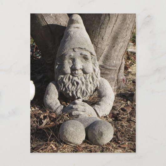 Stone Gnome Briefkaart (Voorkant)
