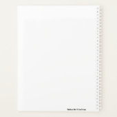 Stone Golem speelt basketbalplanner Planner (Achterkant)