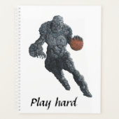 Stone Golem speelt basketbalplanner Planner (Voorkant)