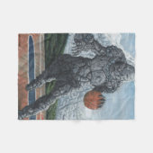Stone Golem Spelen Basketbal Fantasy Art Deken (Voorkant (Horizontaal))