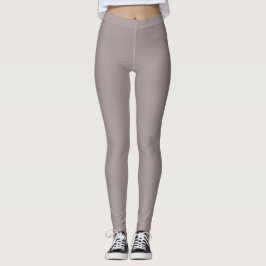 Stone Grey Comfort Leggings voor alledaagse Draag