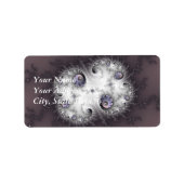 Stone Guardian - Fractal Art Etiket (Voorkant)