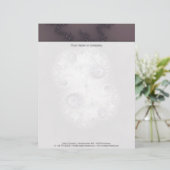 Stone Guardian - Fractal Art Gepersonaliseerd Briefhoofd (Staand voorkant)