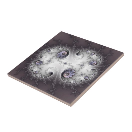 Stone Guardian - Fractal Art Tegeltje (Zijkant)