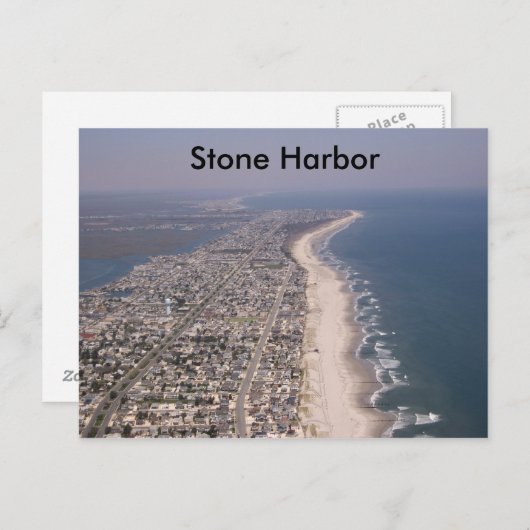 Stone Harbour Avalon Wildwood, Stone Harbour Briefkaart (Voorkant / Achterkant)