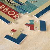 Stone Harbour Jigzaag Puzzle Sailboat NJ Legpuzzel (Zijkant)