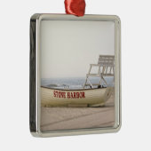 Stone Harbour Lifeguard Boat Ornament (Rechts)