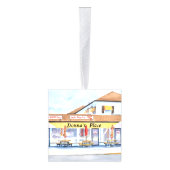 Stone Harbour New Jersey Cube Kerstversiering Decoratie (Rechts)