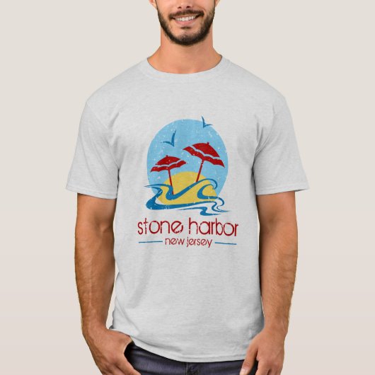 Stone Harbour New Jersey T-shirt (Voorkant)