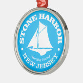 Stone Harbour (sloep) Metalen Ornament (Links)