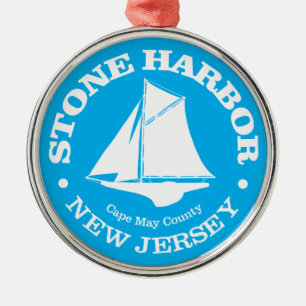 Stone Harbour (sloep) Metalen Ornament
