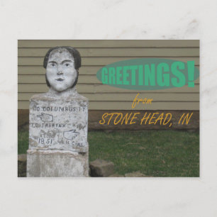 Stone Head, IN Briefkaart