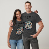 Stone Head Retro Sculpture Face T-shirt (Unisex)