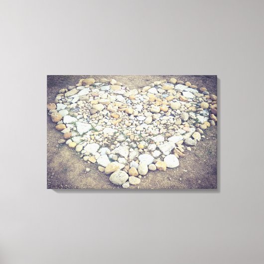 Stone Heart Canvas Afdruk (Voorkant)
