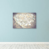 Stone Heart Canvas Afdruk (Insitu (Houten vloer))