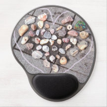 Stone Heart Foto Gel Mousepad