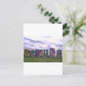 Stone Henge Briefkaart (Staand voorkant)