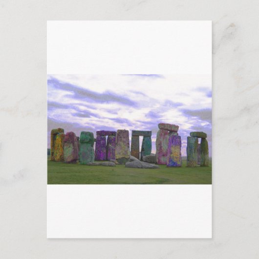 Stone Henge Briefkaart (Voorkant)