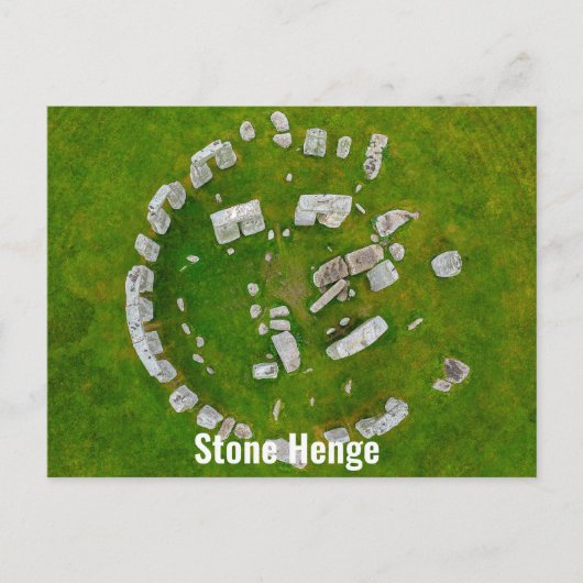 Stone Henge Post Kaart (Voorkant)