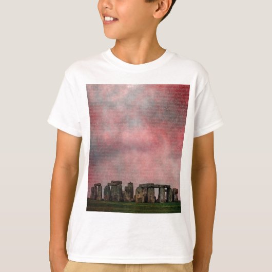 Stone Henge Texural T-shirt (Voorkant)