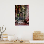 Stone House Dedeur Poster (Keuken)