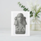 Stone idol van de Regen God Cocijo, bord uit 'Anc' Briefkaart (Staand voorkant)
