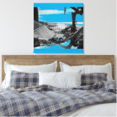 Stone Island Hammock B+W Canvas Afdruk (Insitu (Slaapkamer))