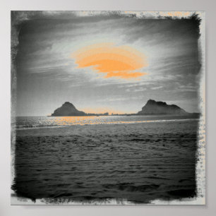 Stone Island, Mexico Poster