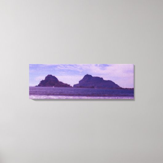 Stone Island Oil Painting Canvas Afdruk (Voorkant)