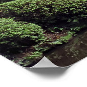 STONE LANTERN IN HEIAN SHINTO SHRINE - KYOTO POSTER (Hoek)