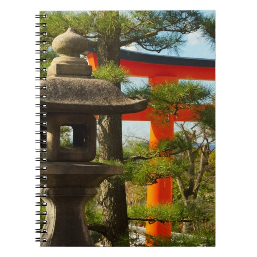 Stone Lantern & Torii Gate Notitieboek (Voorkant)