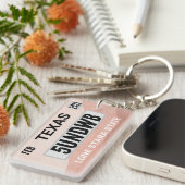 Stone Licence bord sleutelhanger (Voorkant Rechts)