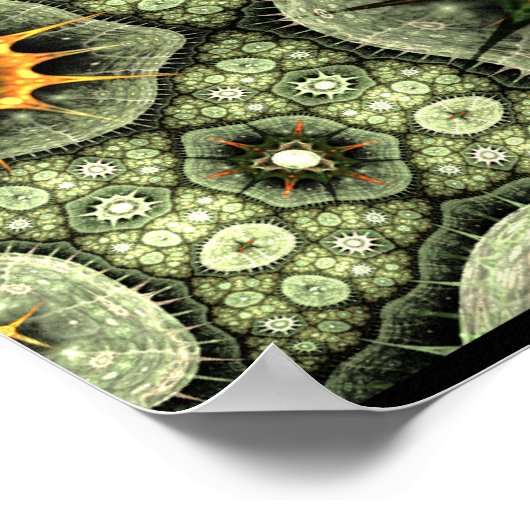 Stone Lichen Poster (Hoek)