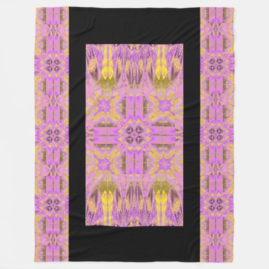 Stone Light Flower 4 Fleece Deken (Voorkant)