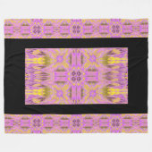 Stone Light Flower 4 Fleece Deken (Voorkant (Horizontaal))