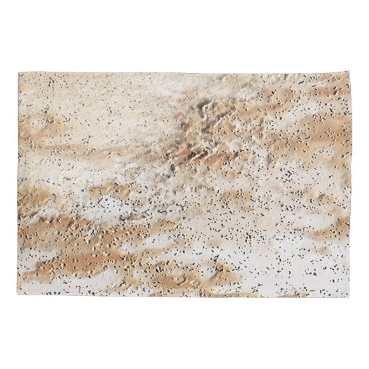 Stone-like Rustic  Baseball Pillow Hoesje Kussensloop (Achterkant)