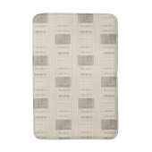 Stone & Linen Badmat (Voorkant Verticaal)