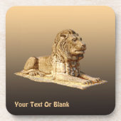 Stone Lion Bier Onderzetter (Voorkant)
