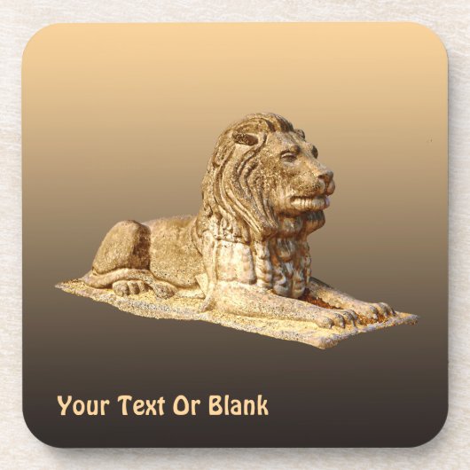 Stone Lion Bier Onderzetter (Voorkant)