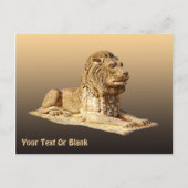Stone Lion Briefkaart (Voorkant)