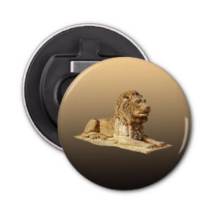 Stone Lion Button Flesopener
