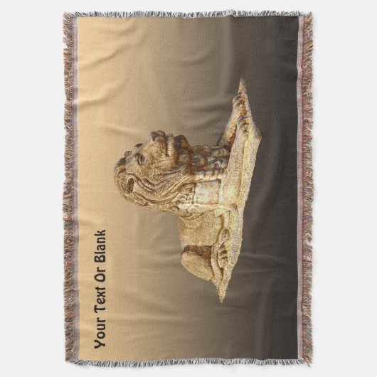 Stone Lion Deken (Voorkant Verticaal)