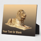 Stone Lion Fotoplaat (Zijkant)