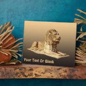 Stone Lion Fotoplaat (Zijkant)