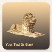 Stone Lion Kartonnen Onderzetters (Voorkant)