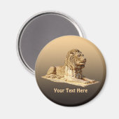 Stone Lion Magneet (Voorkant / Achterkant)
