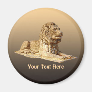 Stone Lion Magneet