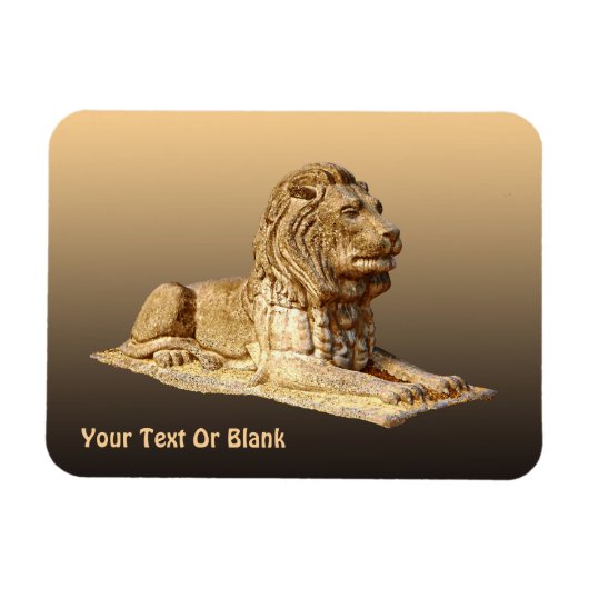 Stone Lion Magneet (Horizontaal)