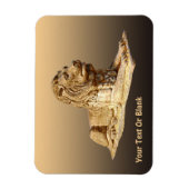 Stone Lion Magneet (Verticaal)