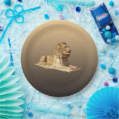 Stone Lion Papieren Bordje (Feest)